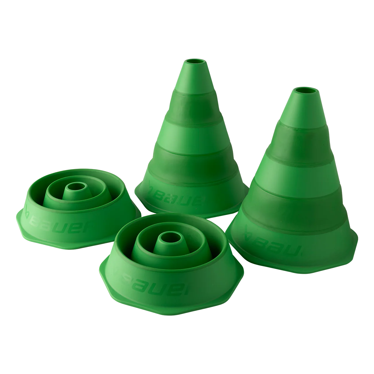 BAUER COLLAPSIBLE TRAINING CONES 4 PACK