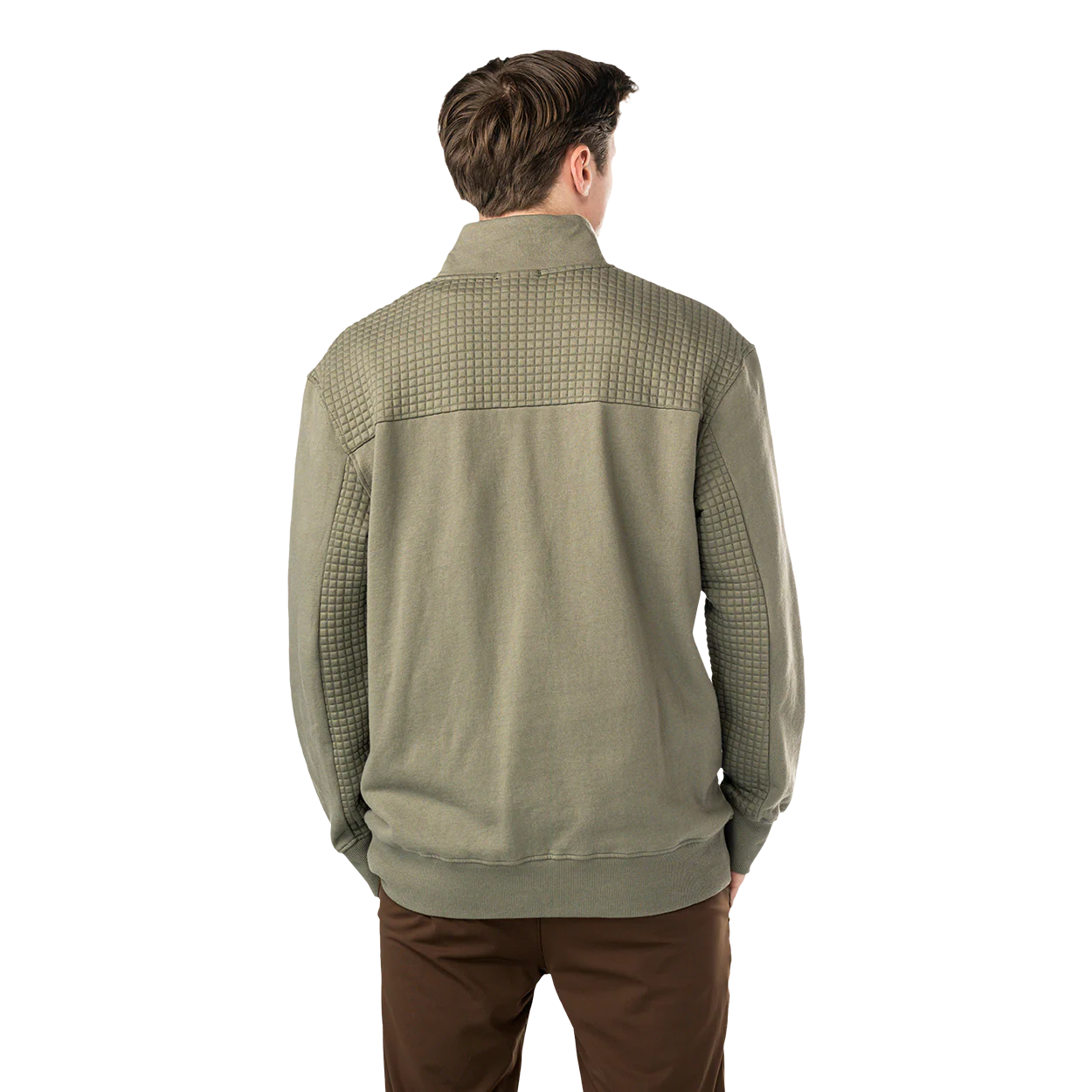 BAUER Fireside Quilted ¼ Zip Senior - Image 2