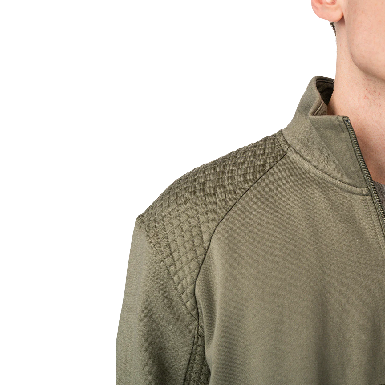 BAUER Fireside Quilted ¼ Zip Senior - Image 6