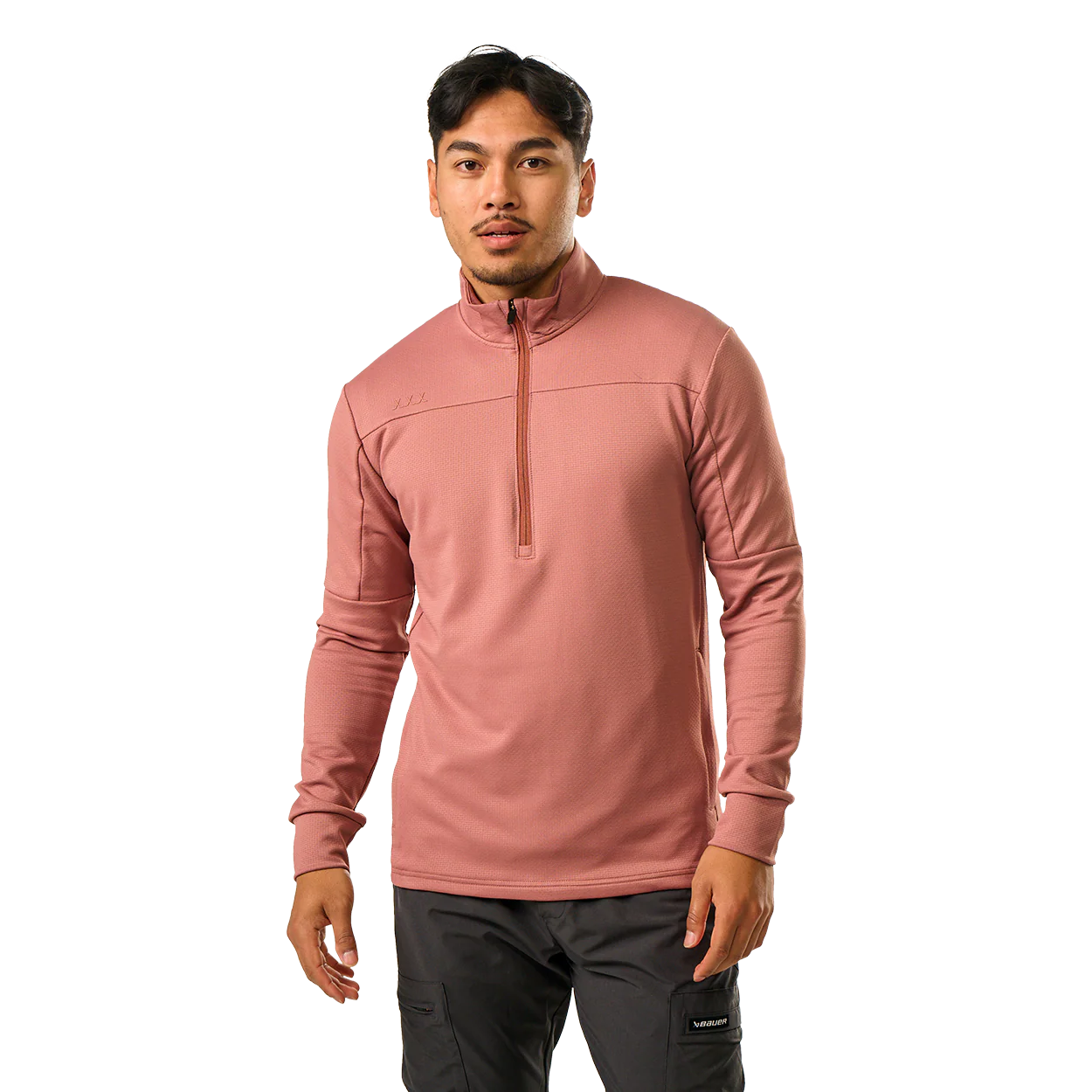 BAUER SHOWSTOPPER ¼ ZIP CLAY - Image 2