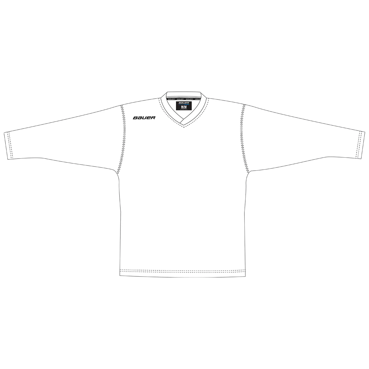 BAUER FLEX PRACTICE JERSEY YOUTH - Image 2