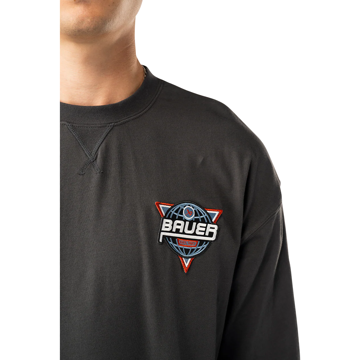 BAUER LONG SLEEVE RETRO TEE - Image 4