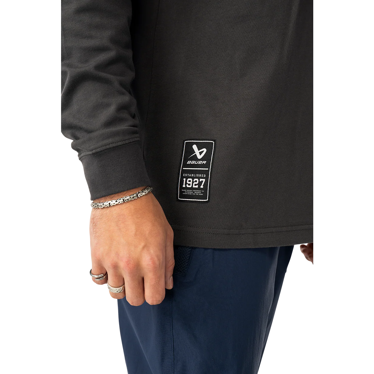BAUER LONG SLEEVE RETRO TEE - Image 5