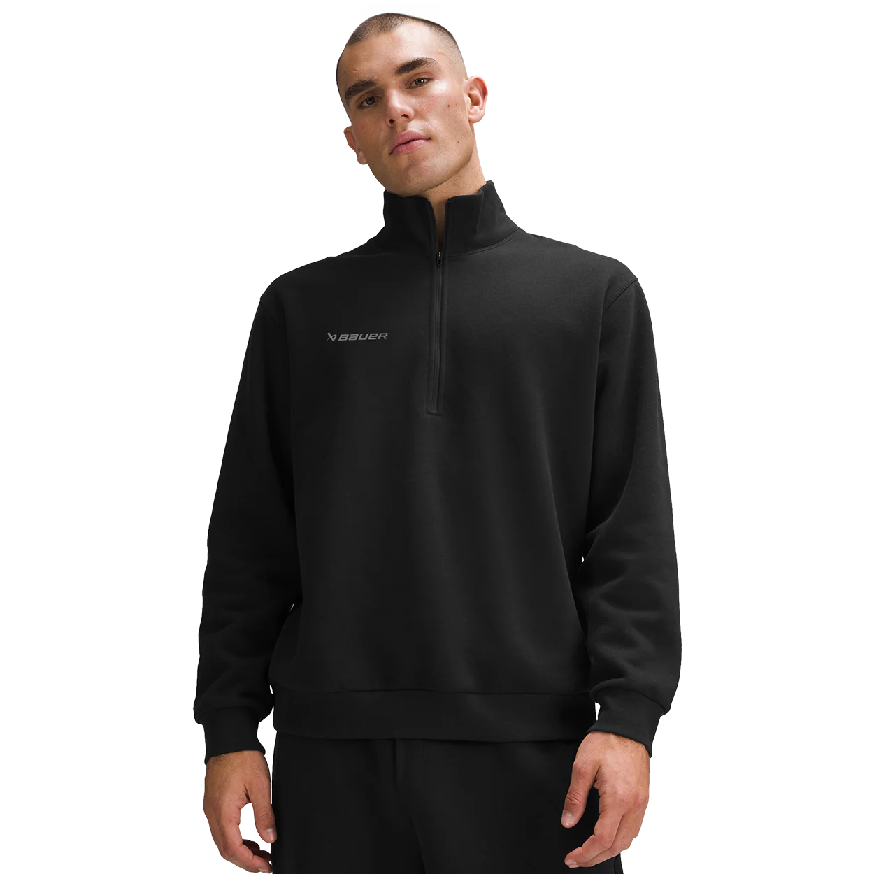 BAUER // lululemon STEADYSTATE 1/2 ZIP