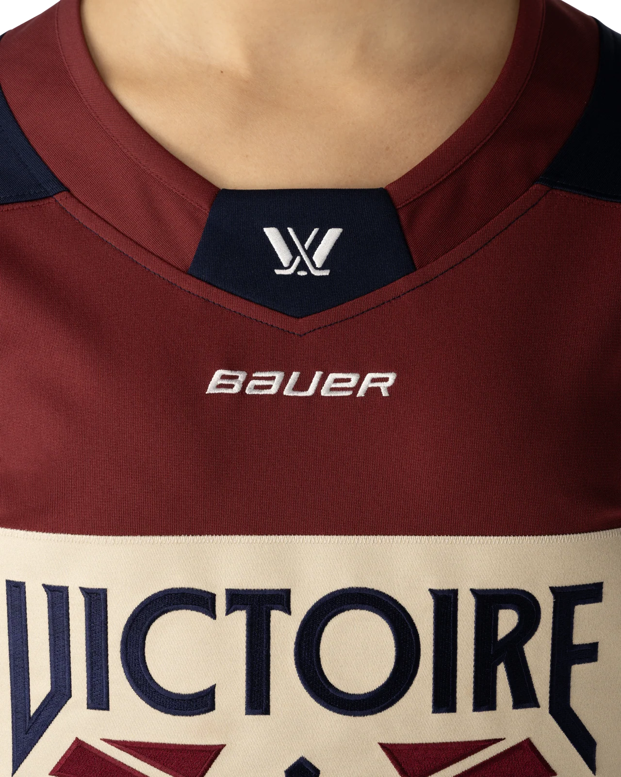 BAUER PWHL HOME JERSEY MONTREAL VICTOIRE ADULT - Image 2