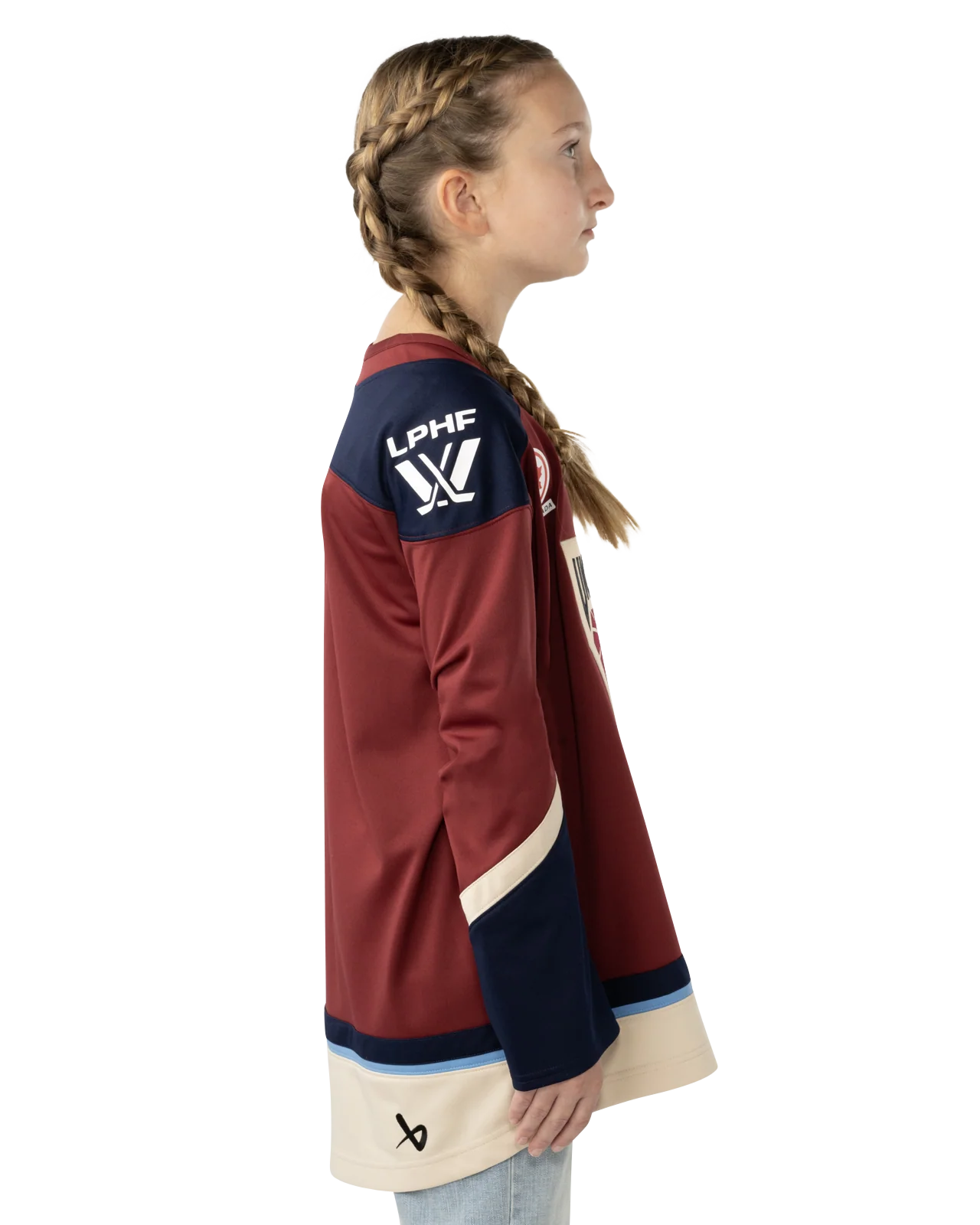 BAUER PWHL HOME JERSEY MONTREAL VICTOIRE KIDS - Image 4