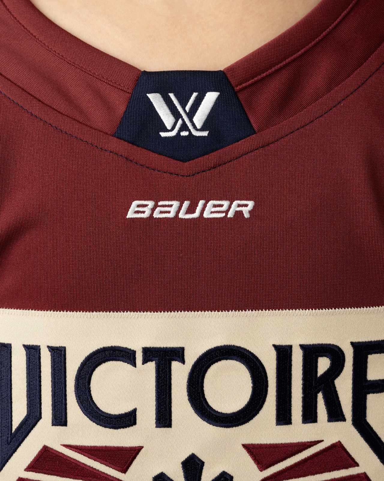 BAUER PWHL HOME JERSEY MONTREAL VICTOIRE KIDS - Image 5