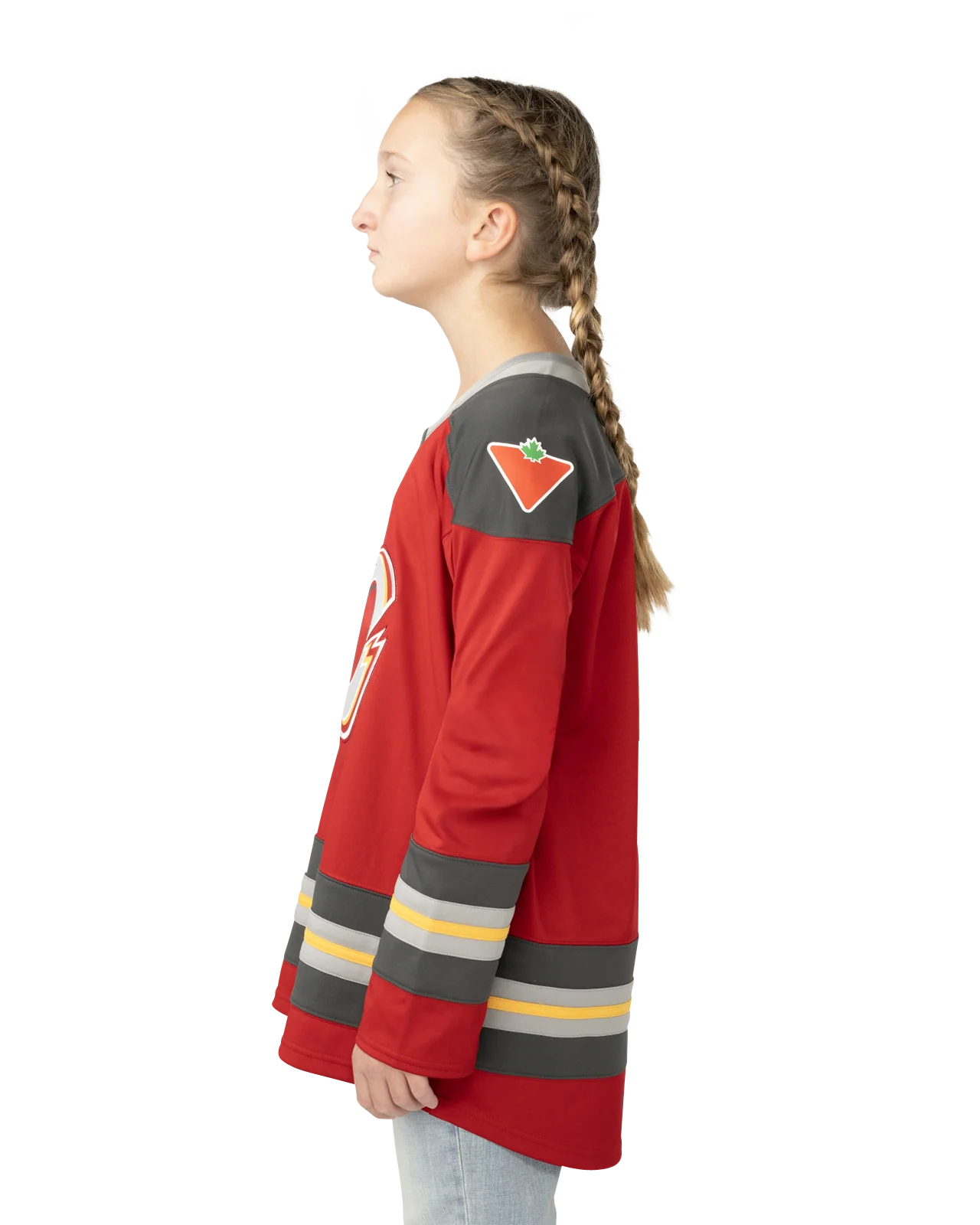BAUER PWHL HOME JERSEY OTTAWA CHARGE KIDS - Image 5