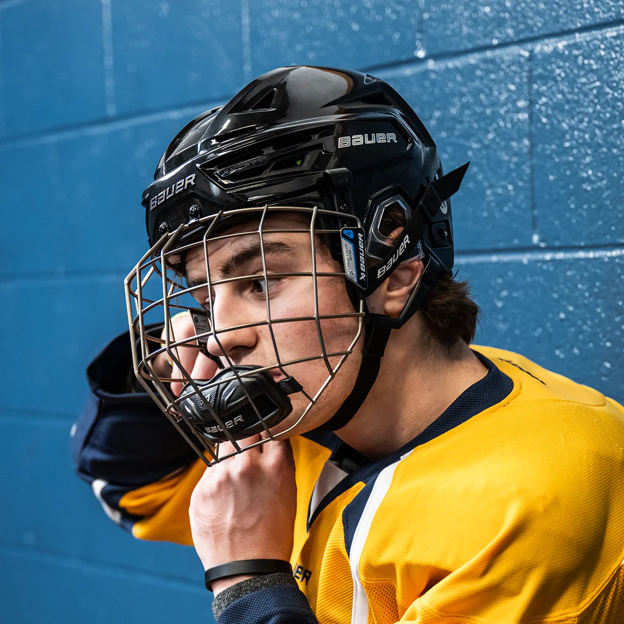 BAUER RE-AKT 155 HELMET COMBO - Image 5