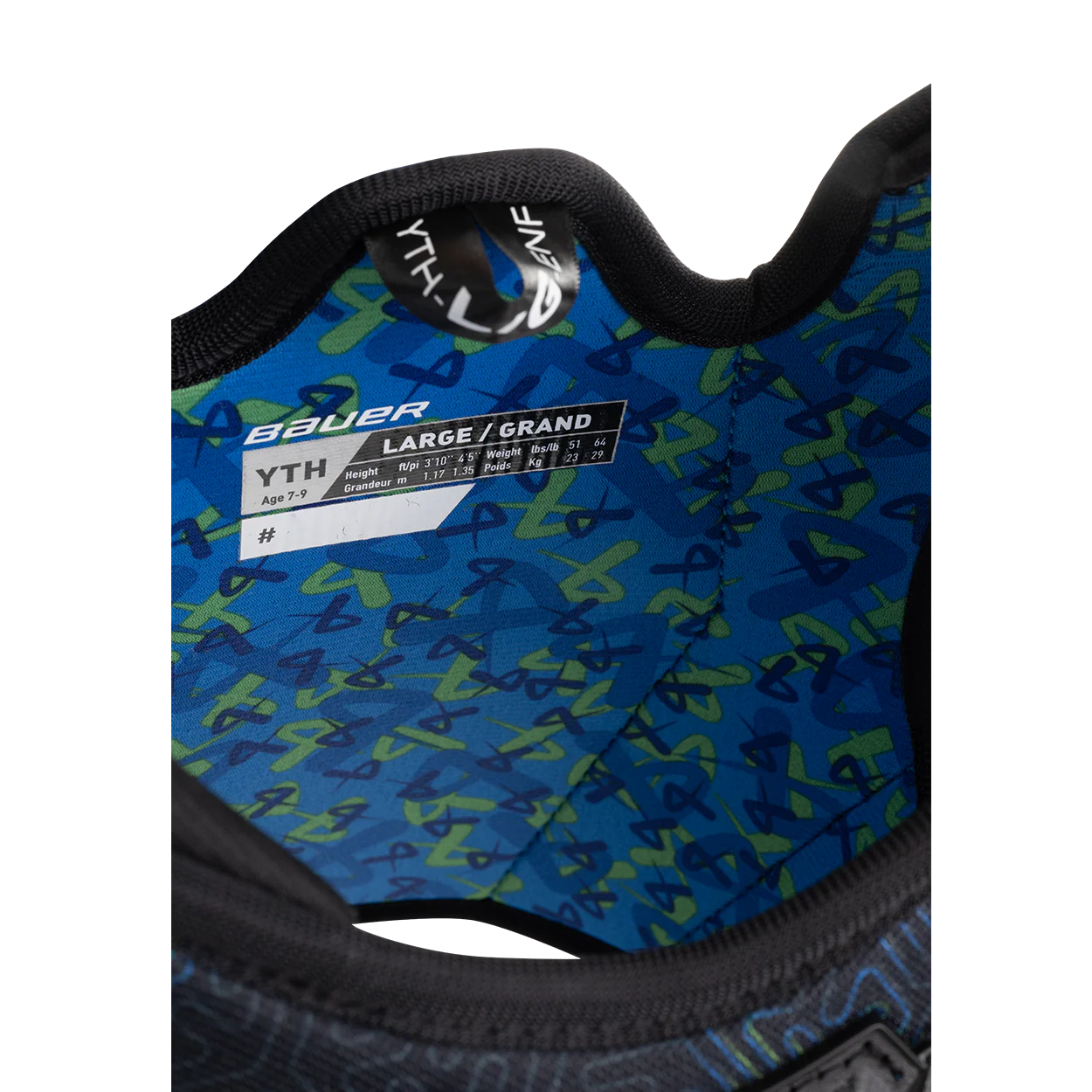 BAUER X SHOULDER PAD YOUTH S24 - Image 2