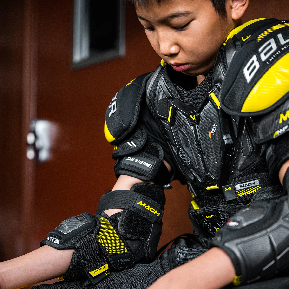 BAUER SUPREME MACH ELBOW PAD JUNIOR - Image 2