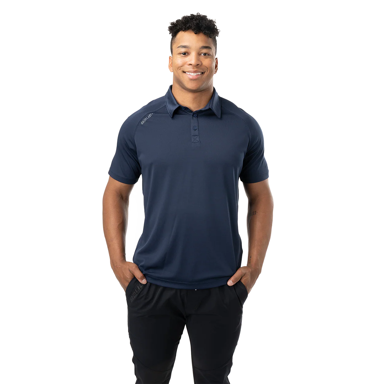 BAUER TEAM POLO SENIOR S24 - Image 3
