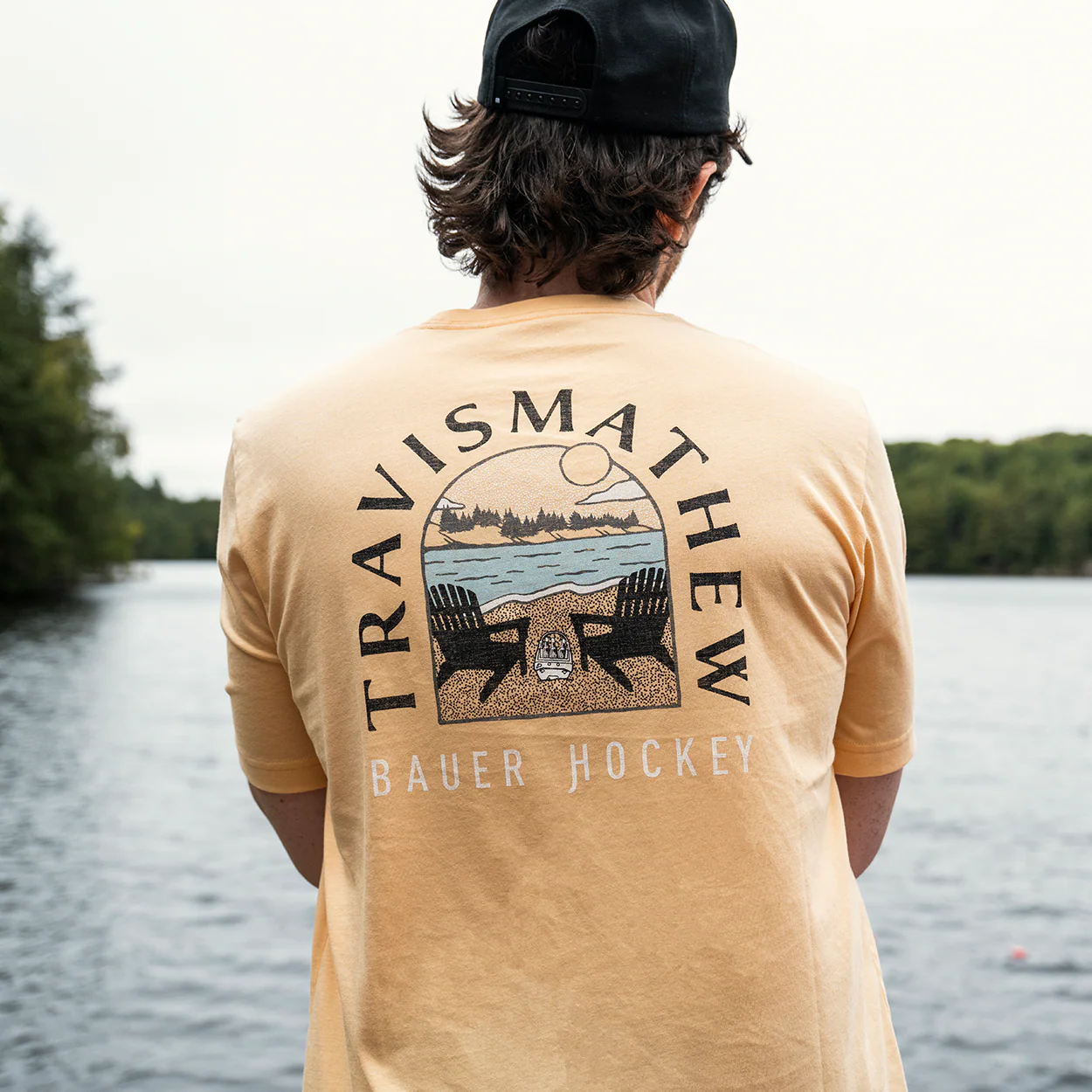 BAUER X TRAVISMATHEW EMPTY NET TEE - Image 5