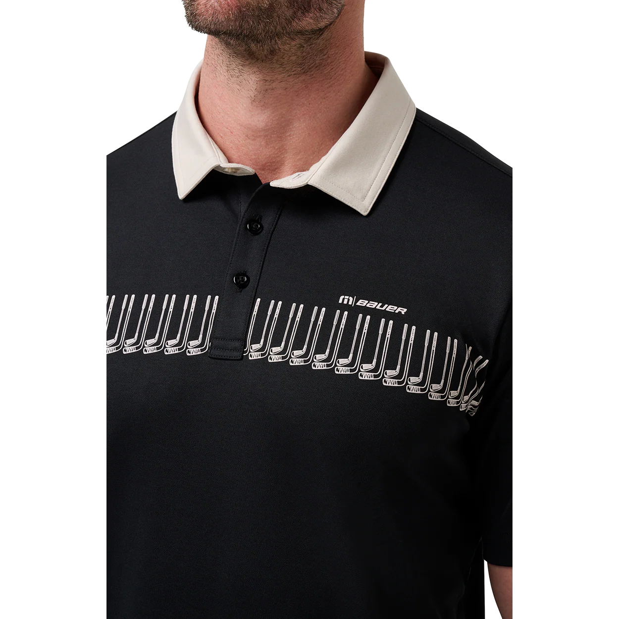 BAUER X TRAVISMATHEW STICK SIDE POLO - Image 3