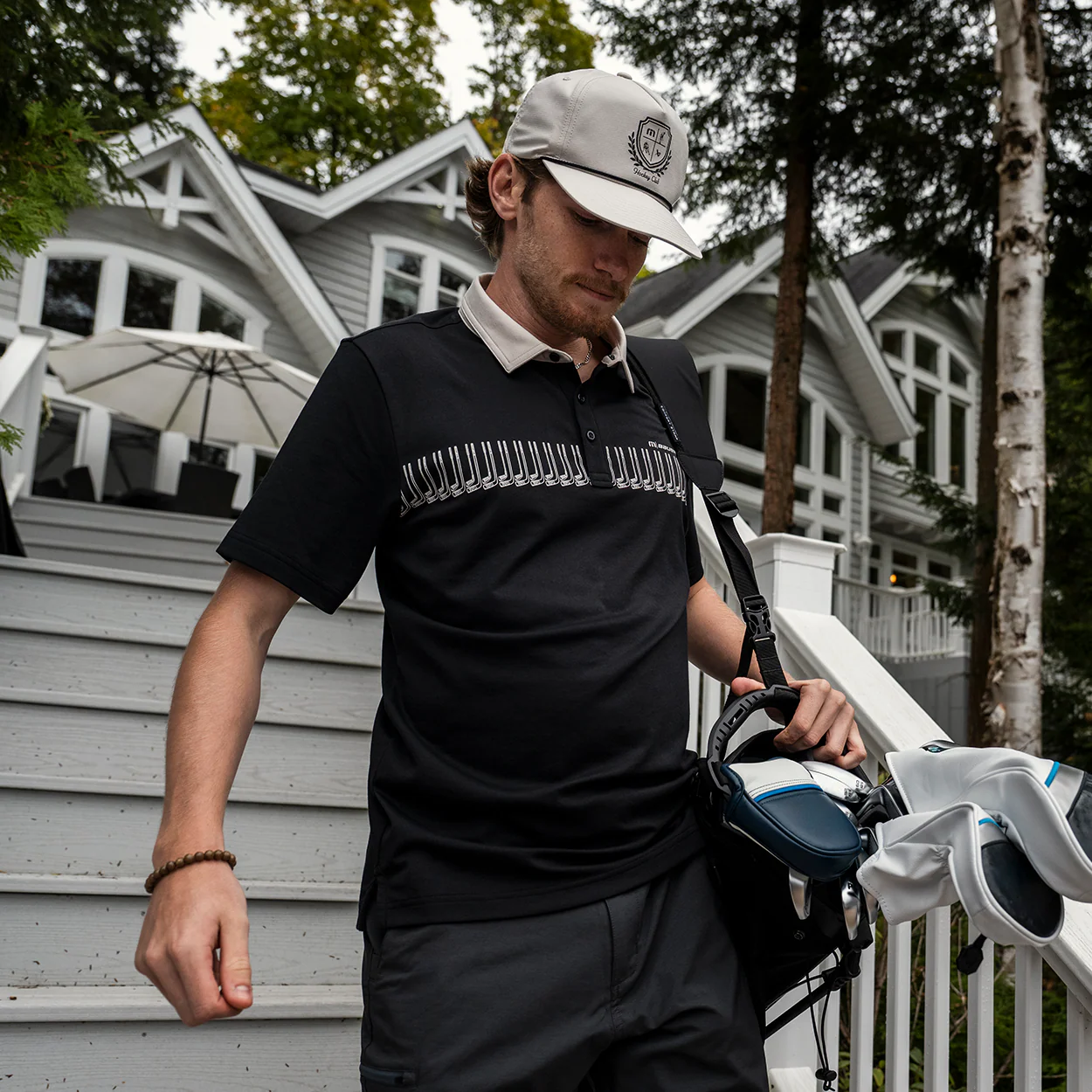 BAUER X TRAVISMATHEW STICK SIDE POLO - Image 4