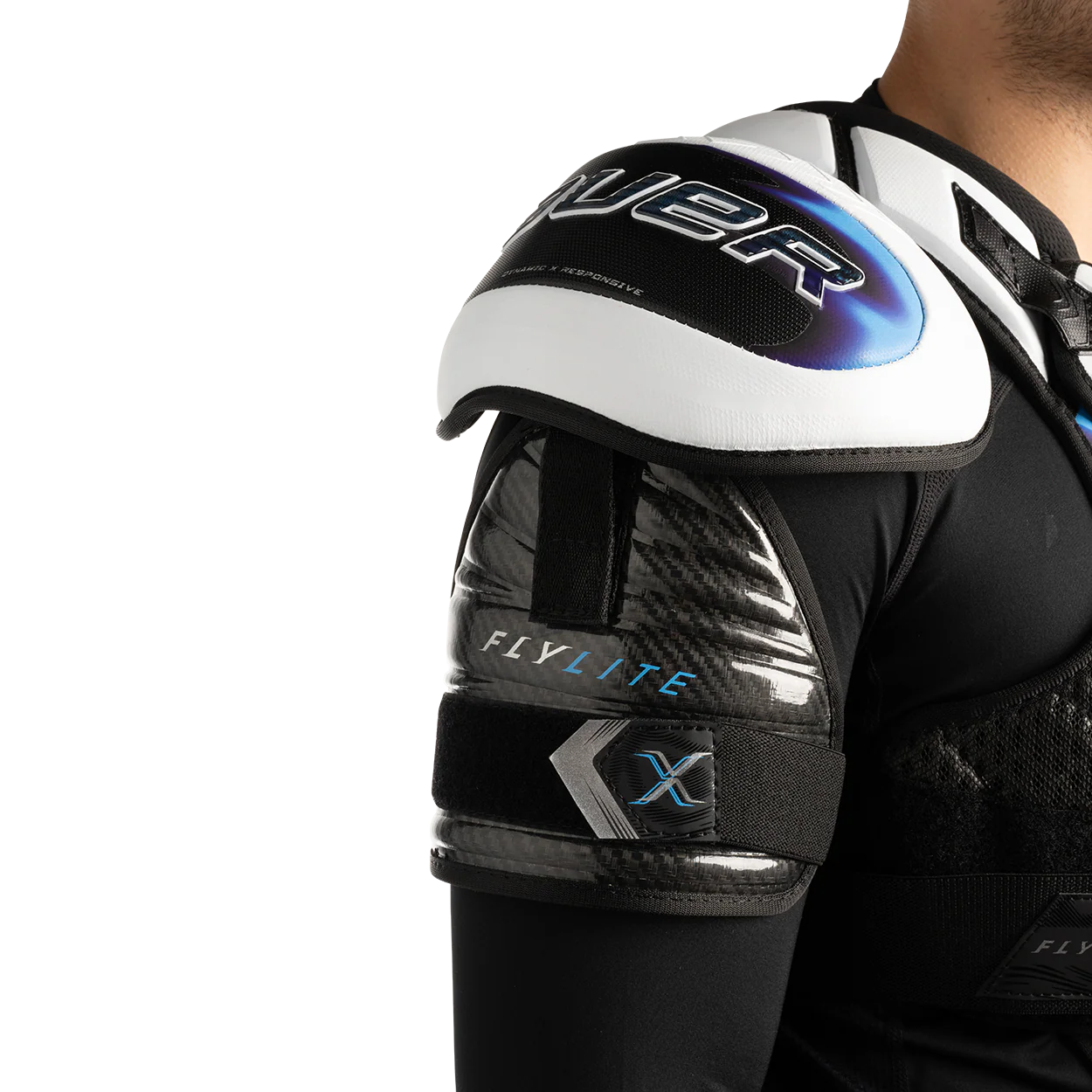 BAUER VAPOR FLYLITE SHOULDER PAD INTERMEDIATE - Image 10
