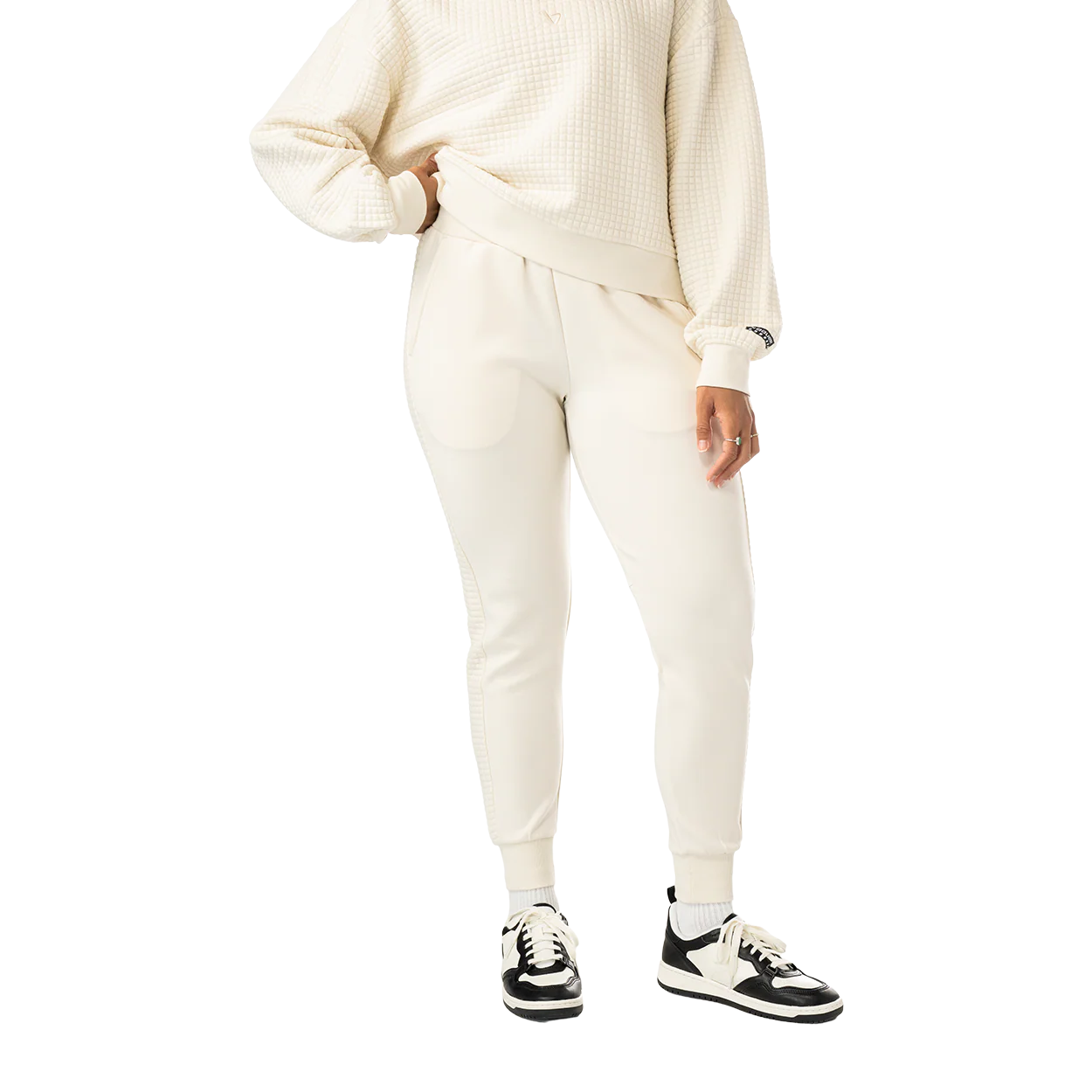 BAUER Womens Après Ski Quilted Fleece Jogger - Image 5