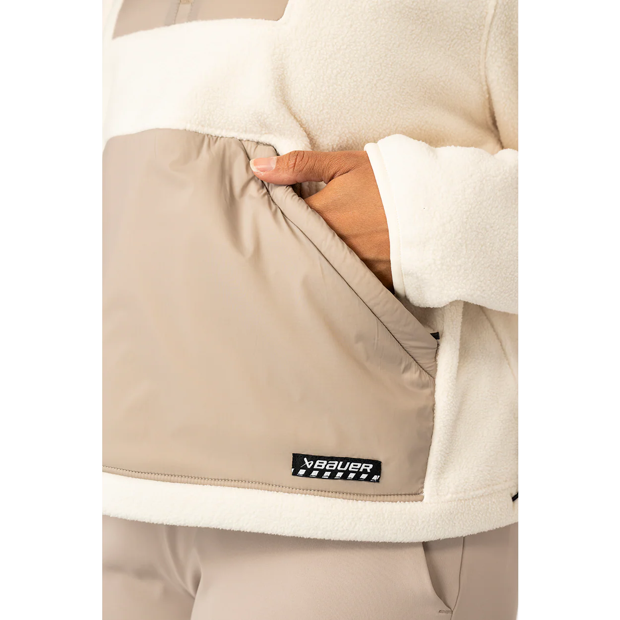 BAUER Womens Polar Fleece ½ Zip - Image 3