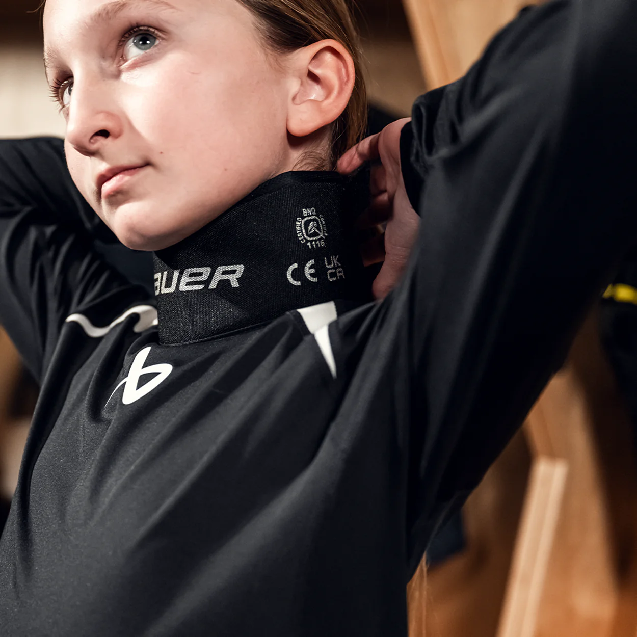 BAUER NG NLP7 CORE CUT-RESISTANT COLLAR - Image 4