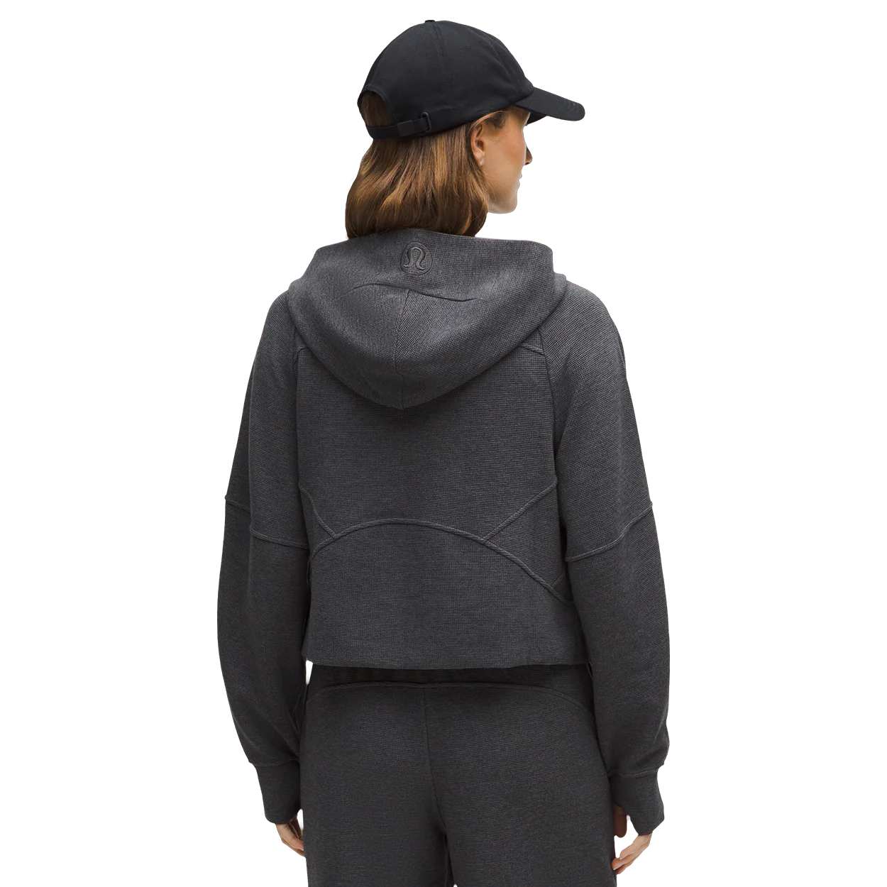 BAUER // lululemon Scuba Oversized Full-Zip Hoodie Waffle - Image 4