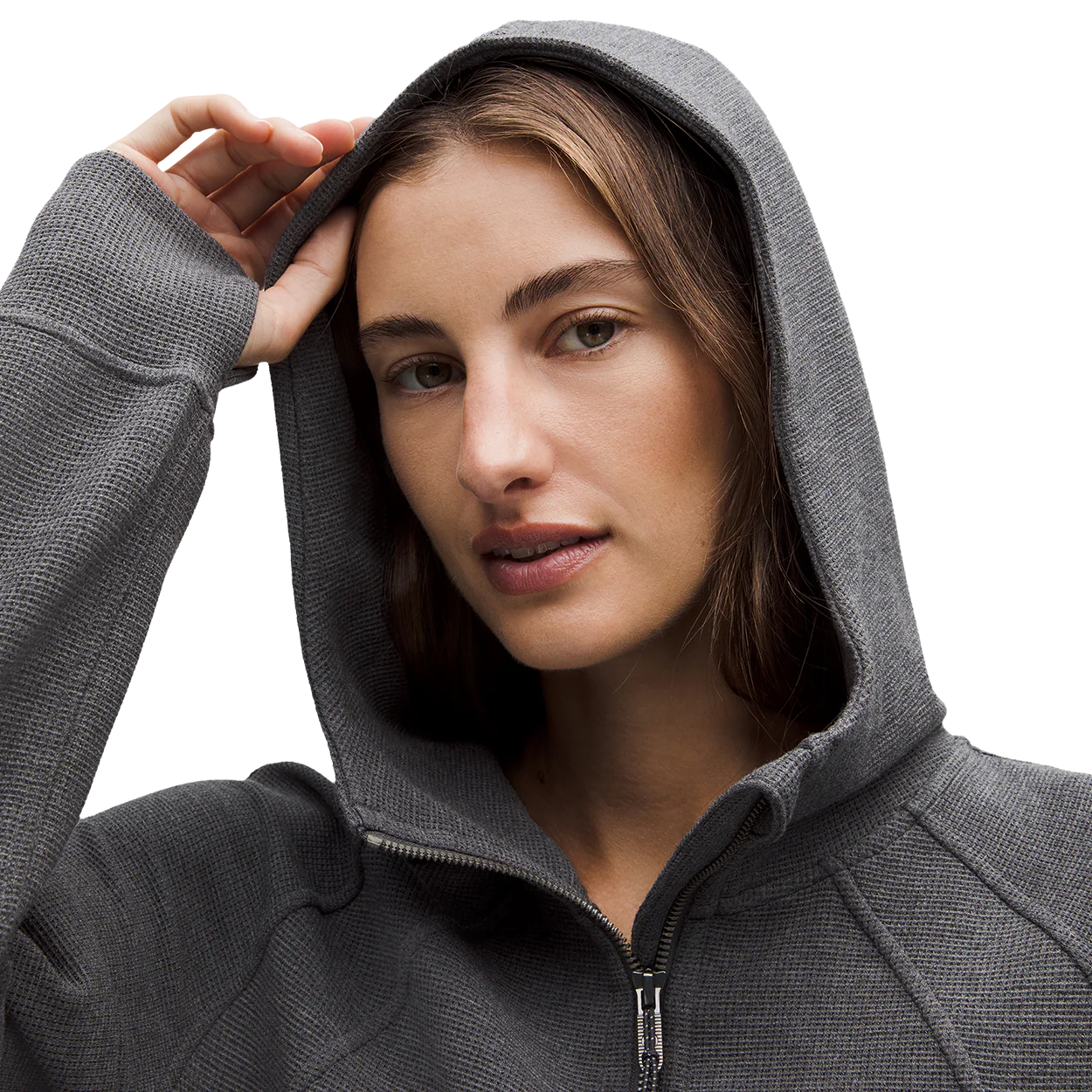 BAUER // lululemon Scuba Oversized Full-Zip Hoodie Waffle - Image 7