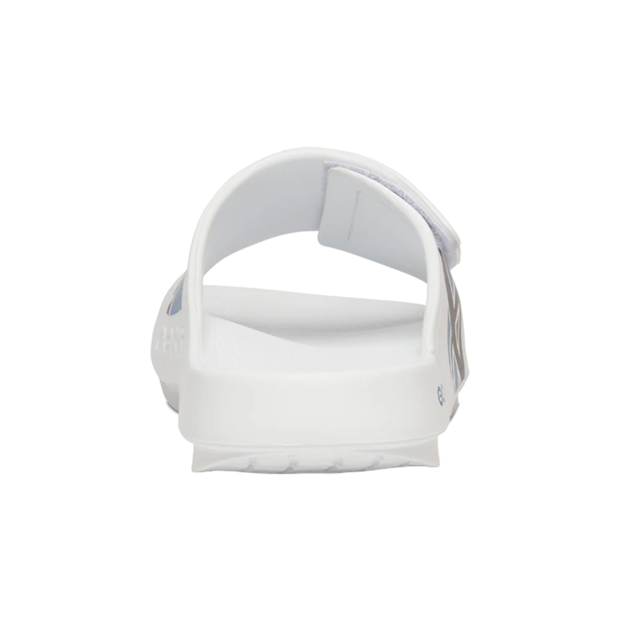 S25 BAUER OOFOS SPORT FLEX SLIDE SENIOR WHITE/BLUE - Image 6