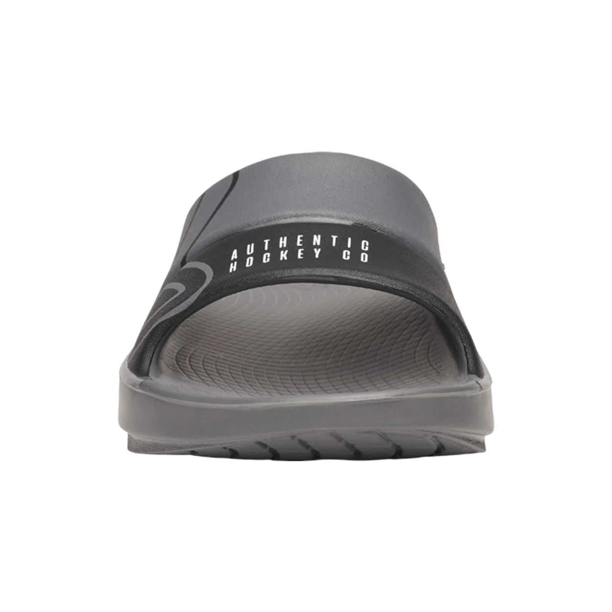 S25 BAUER OOFOS SPORT SLIDE JUNIOR GREY - Image 4