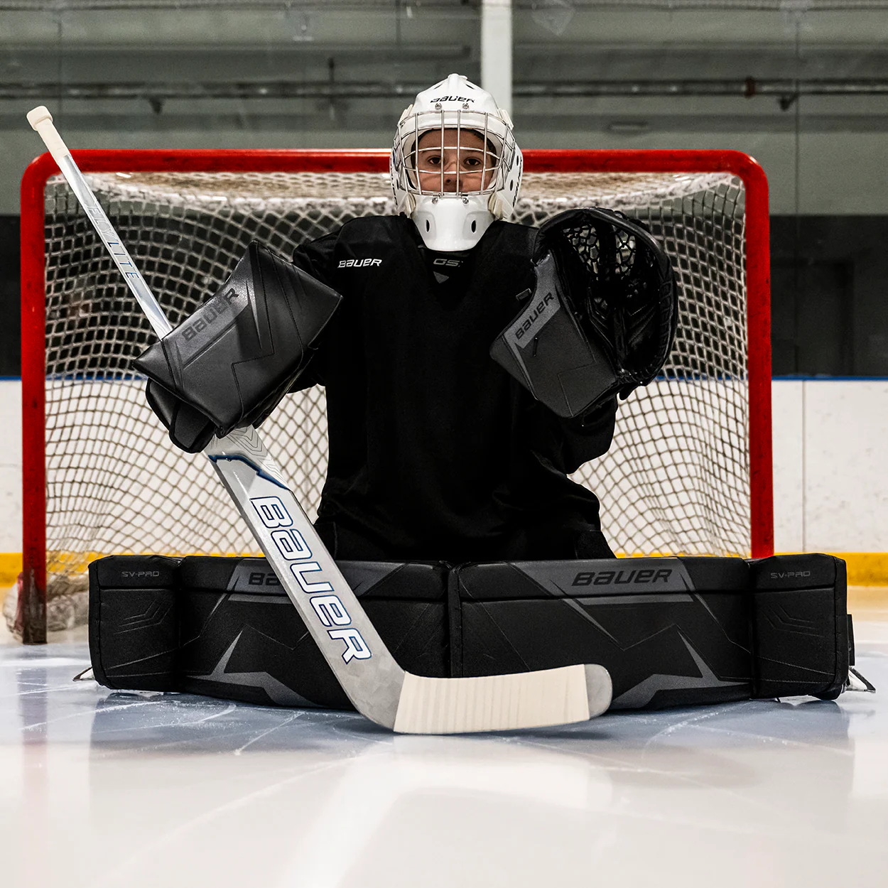 S25 BAUER SV-PRO BLOCKER JUNIOR - Image 3