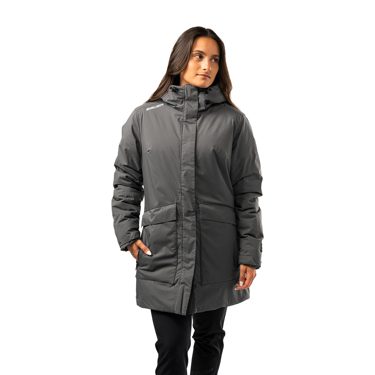 S25 BAUER WOMENS TEAM TRAVEL COAT
