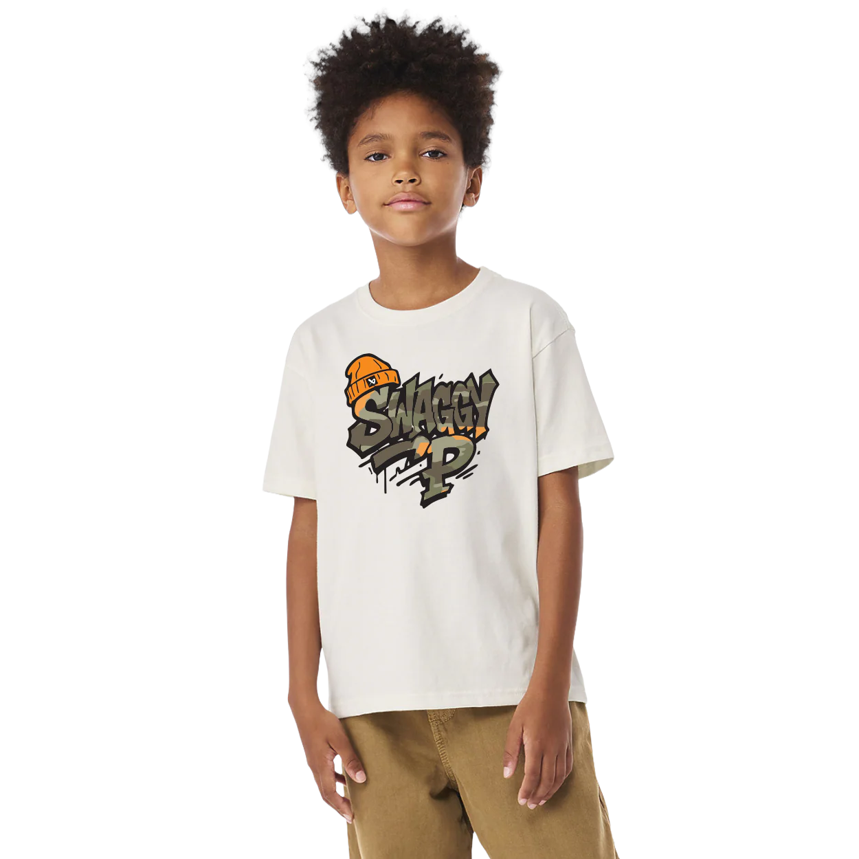 BAUER x SWAGGY CAMO BOXY TEE YOUTH
