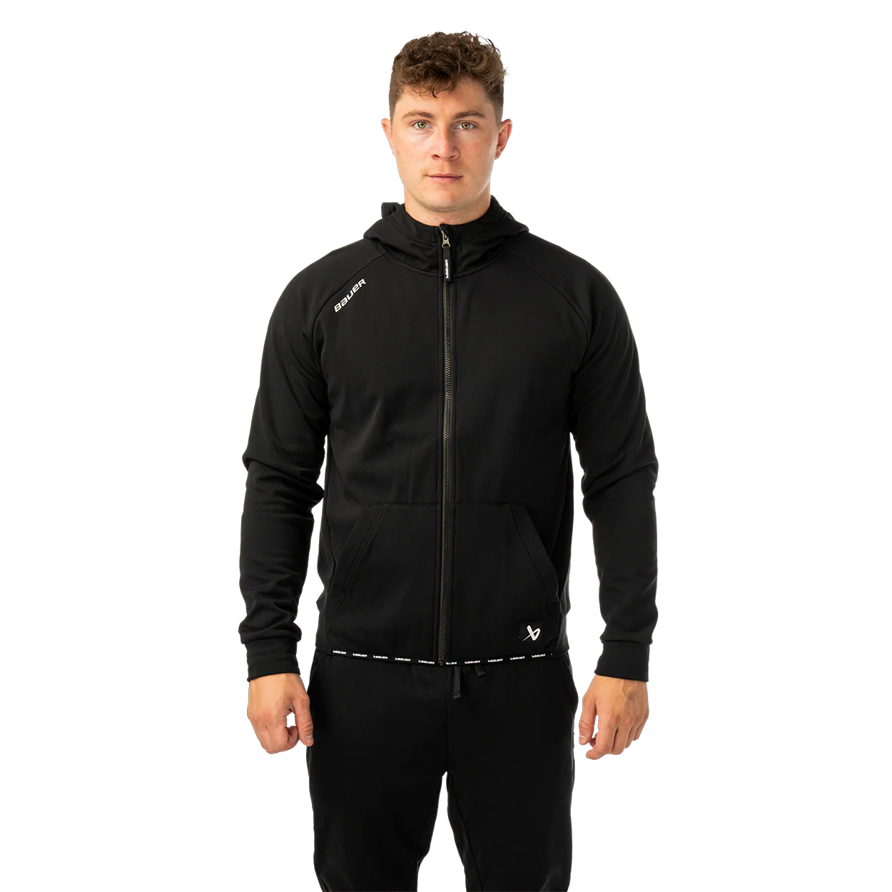 BAUER TEAM FLEECE ZIP HOODIE SENIOR