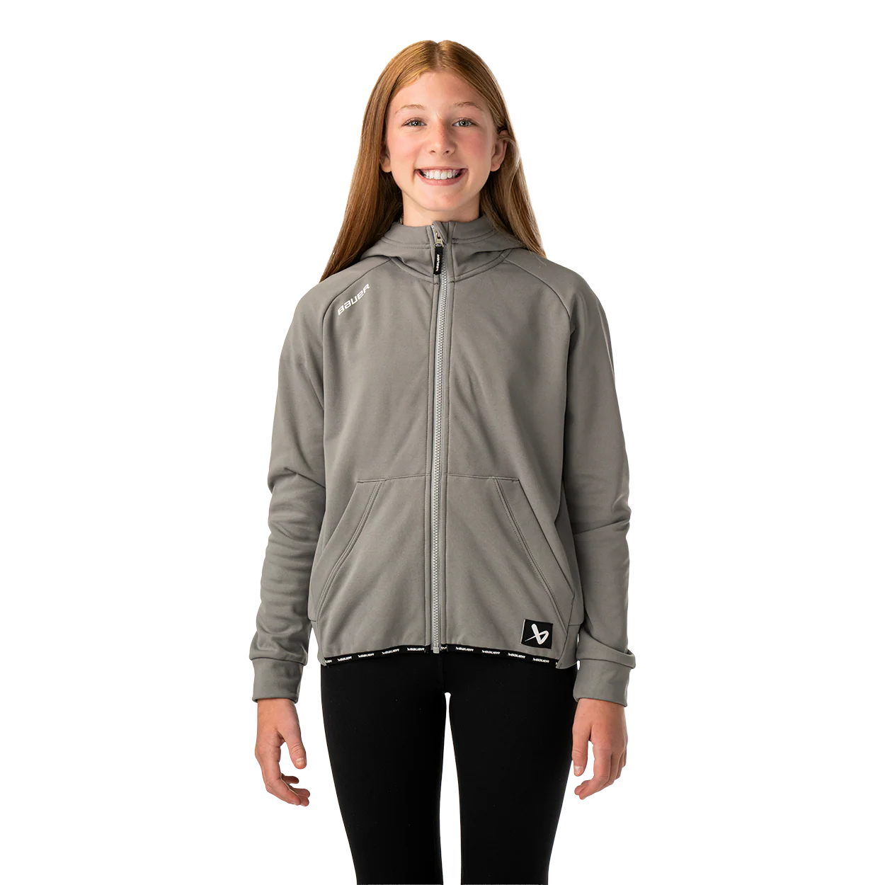 BAUER TEAM FLEECE ZIP HOODIE YOUTH - Image 7