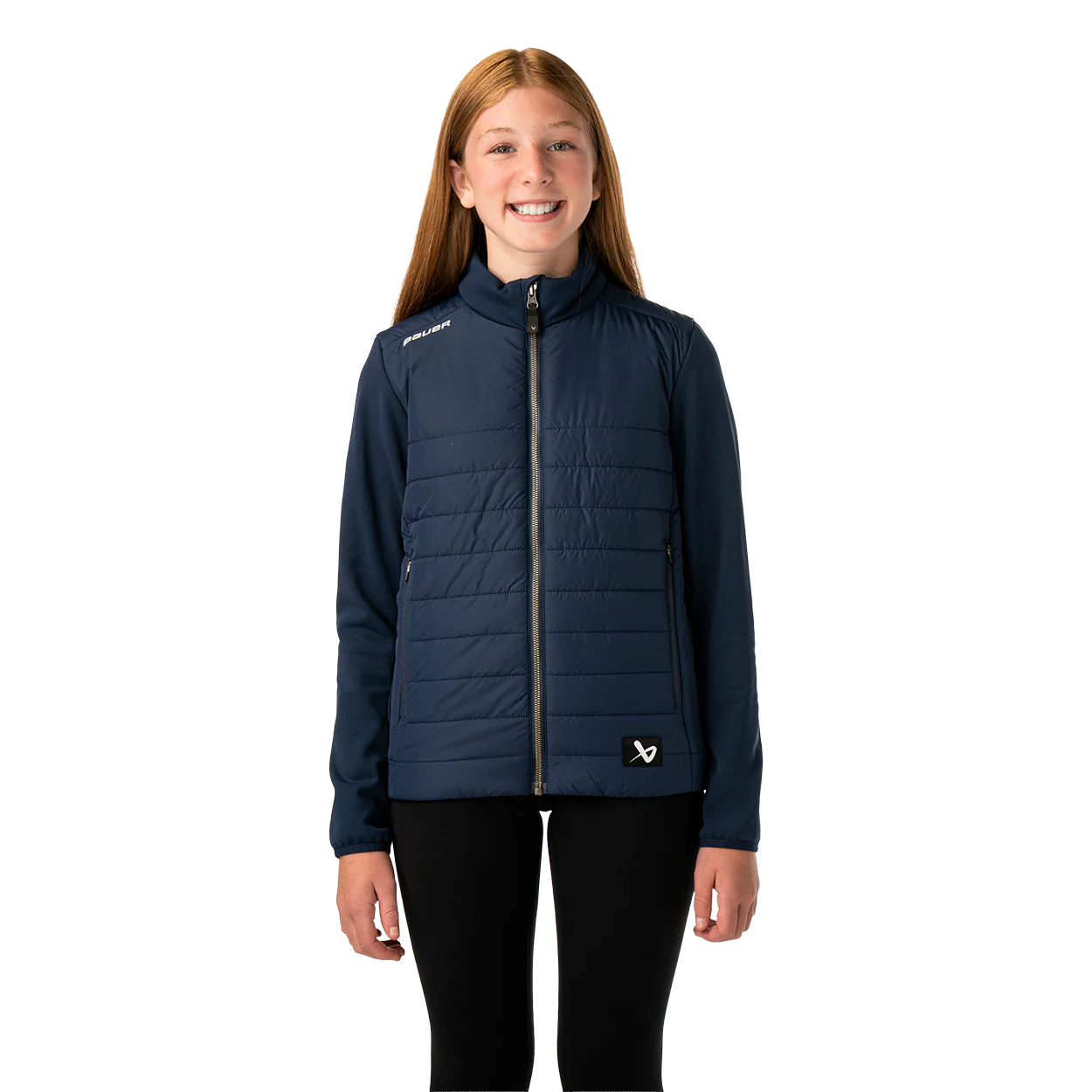 BAUER TEAM HYBRID JACKET YOUTH - Image 2