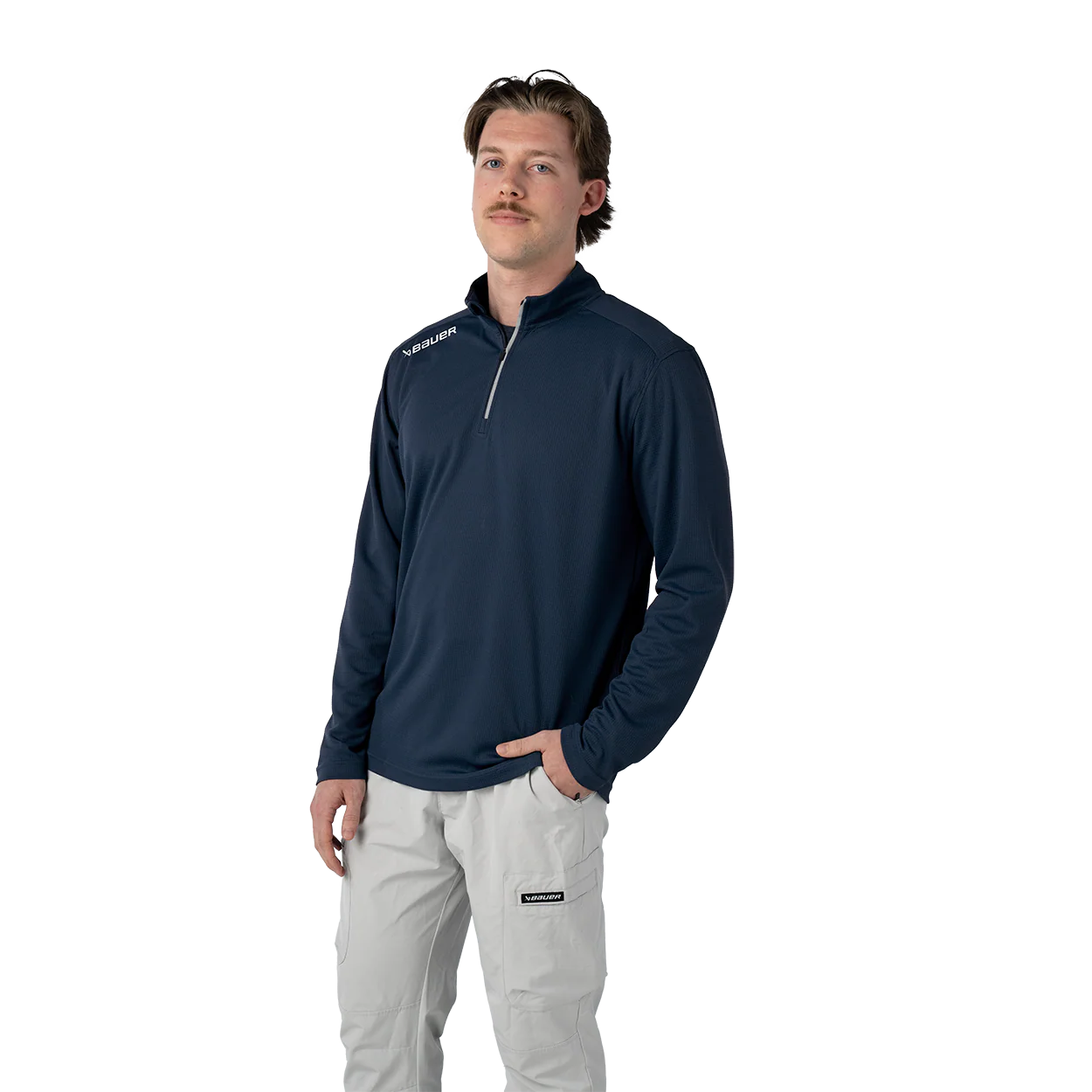 BAUER TEAM PERF 1/4 ZIP SENIOR - Image 3